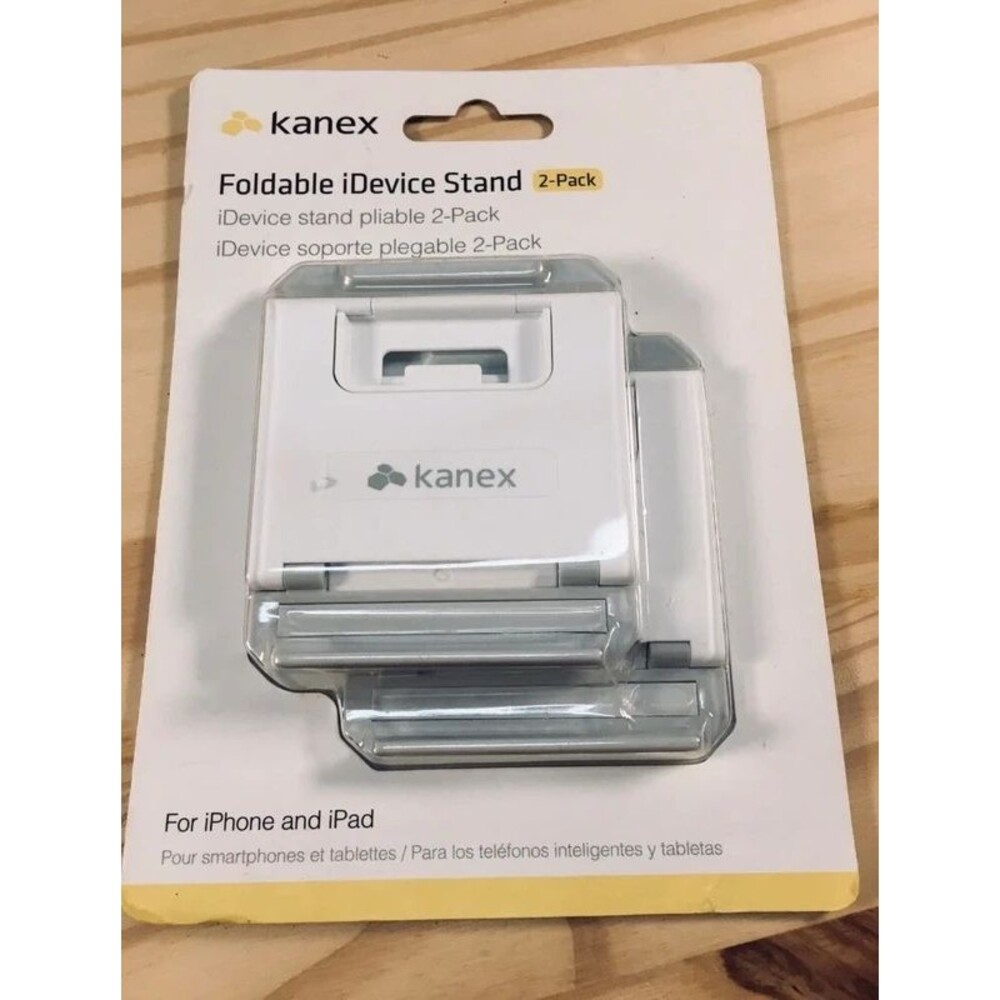 White Foldable Adjustable iPhone iPad Smartphone Universal Mobile Device Holder